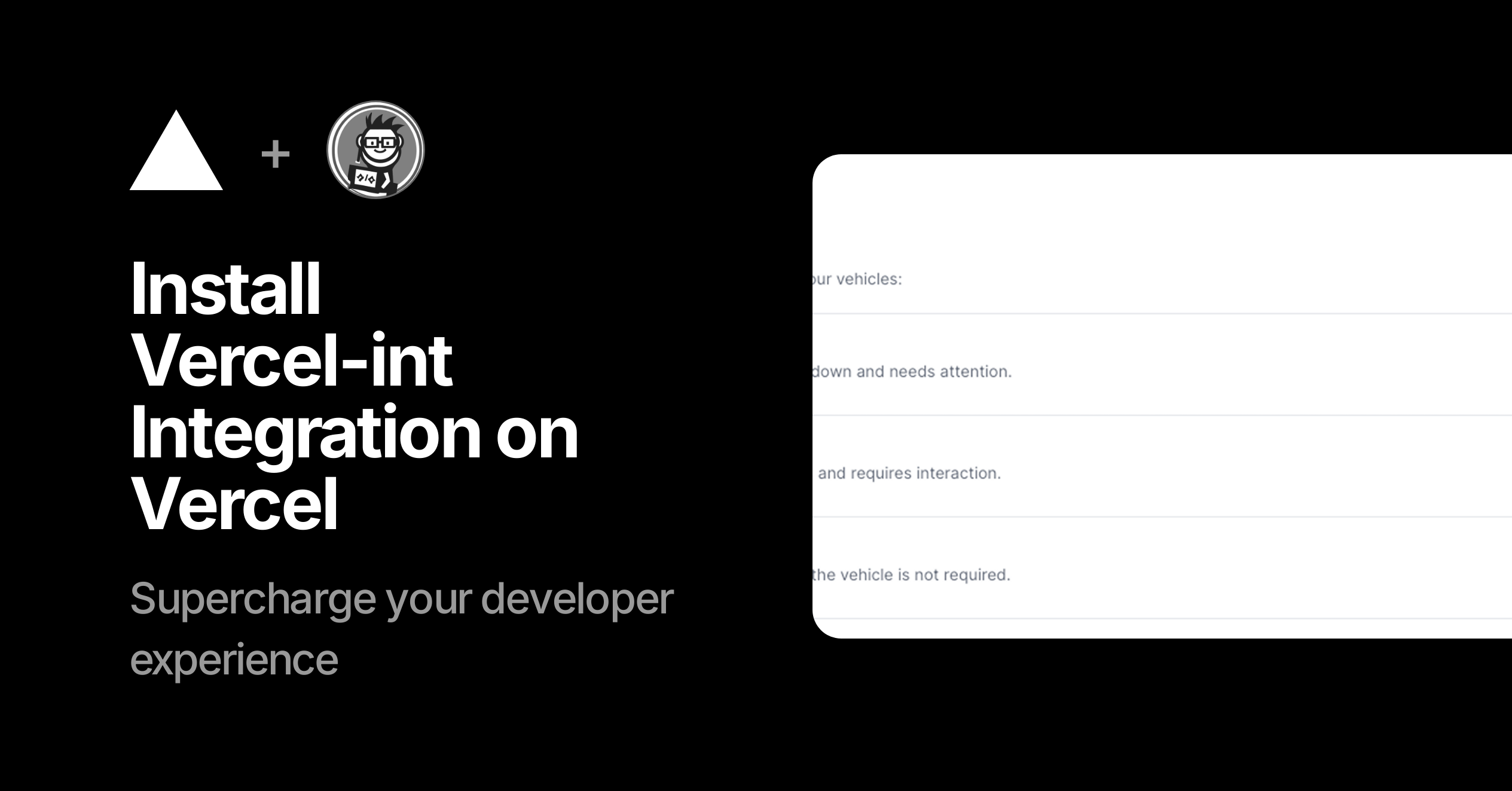 Vercel-int for Vercel